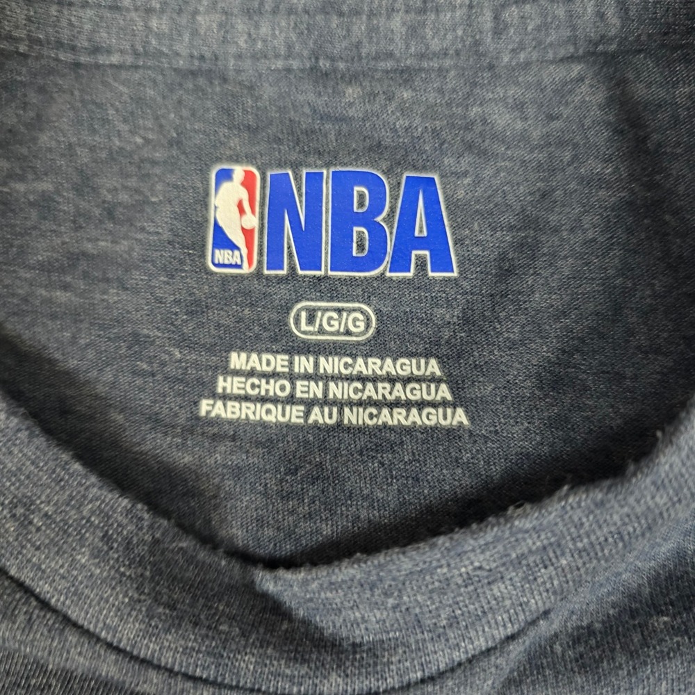 Mens NBA‎ Cleveland Cavaliers Graphic T Shirt Large L Blue Short Sleeve Tee - Picture 3 of 9